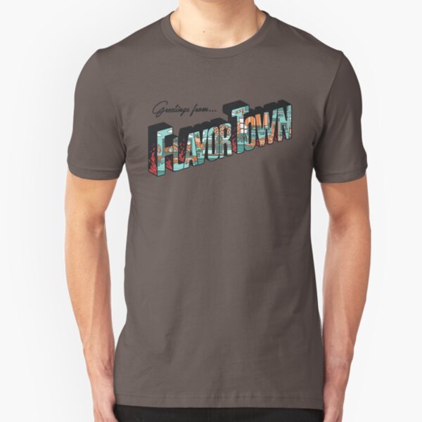 FLAVORTOWN Slim Fit T-Shirt