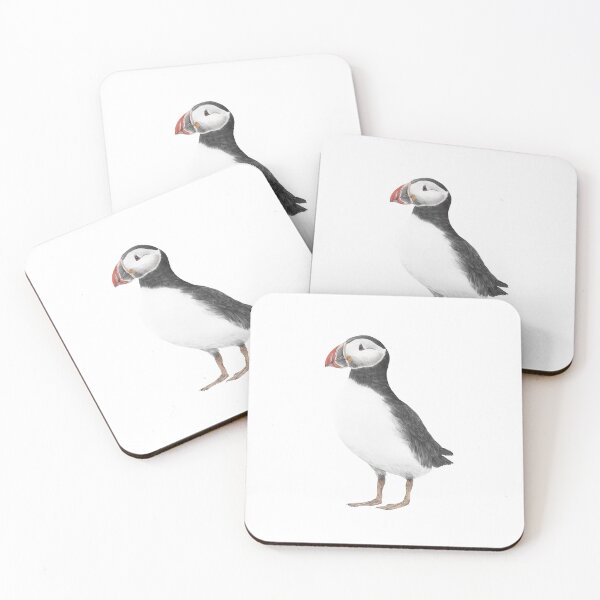 Item preview, Puffin Bird Wildlife Illustration designed and sold by Lauren Fitton Illustration.