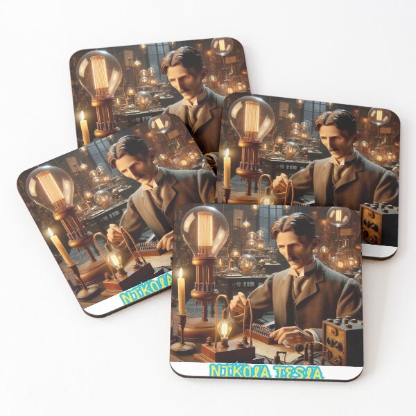 Item preview, The great scientist Nikola Tesla designed and sold by Create-by-Jole.