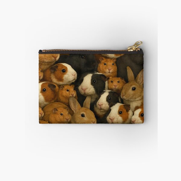 Item preview, Realistic Small Pet Collage – Rabbits, Guinea Pigs & Hamsters designed and sold by nigejohn.