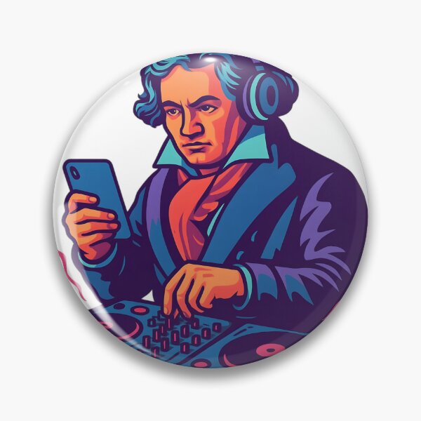 Item preview, DJ Beethoven – Classical Music Meets EDM designed and sold by DanielULaN Artworks.
