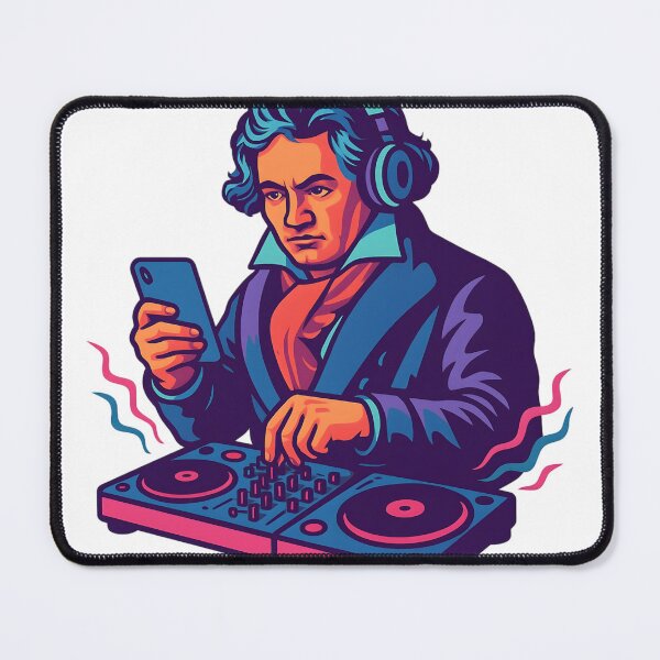 Item preview, DJ Beethoven – Classical Music Meets EDM designed and sold by DanielULaN Artworks.