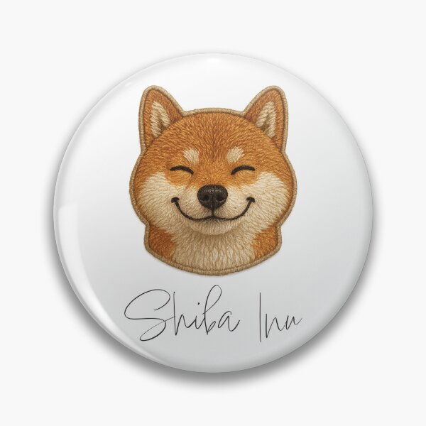 Item preview, Smiling Shiba, Sewn With Joy designed and sold by RC - ReCreative.