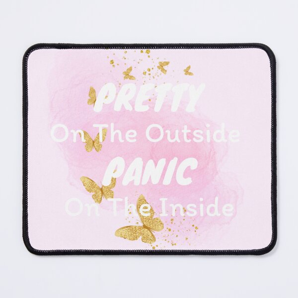 Item preview, Butterflies & Panic Attacks designed and sold by The Brain Dump Club.