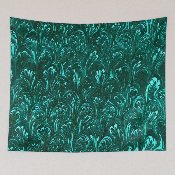 Item preview, Vintage Marbled Decorative Paper: Traditional Bookbinding Endpaper Design designed and sold by PinUpPizzazz.