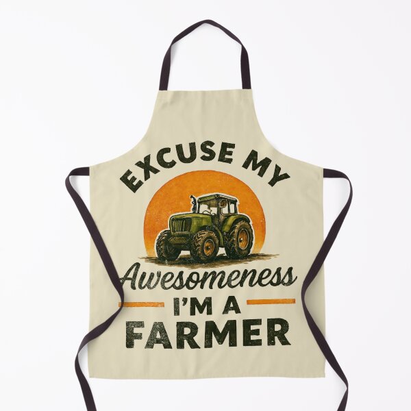 Item preview, Excuse My Awesomeness – I’m a Farmer designed and sold by PostersMode.