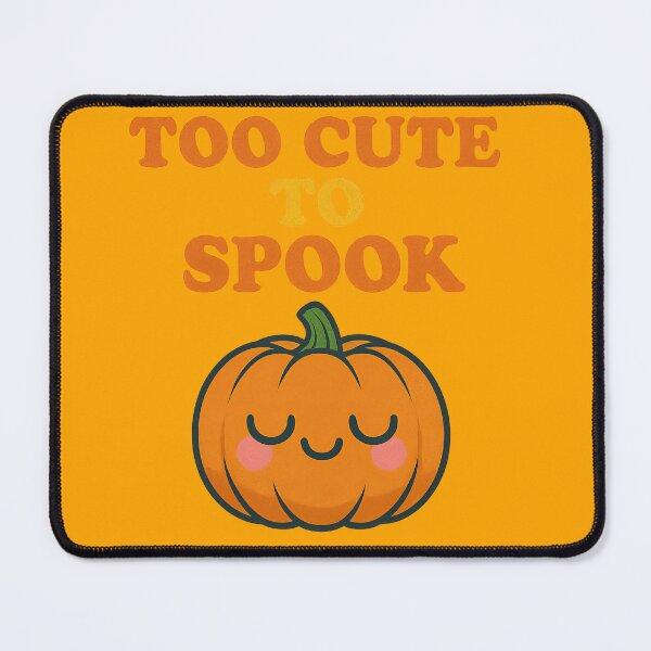 Item preview, Too Cute To Spook Pumpkin designed and sold by ArtComixHaven.