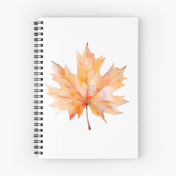 Item preview, Watercolor Autumn Maple Leaf designed and sold by LunariaBloom.