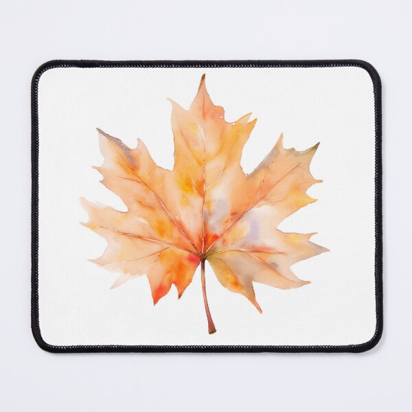 Item preview, Watercolor Autumn Maple Leaf designed and sold by LunariaBloom.