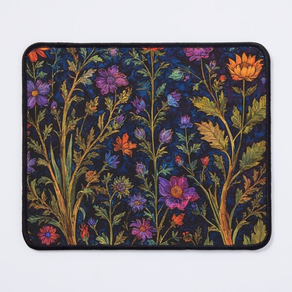 Item preview, Dark Colorful Floral Art designed and sold by TheDarkWardrobe.