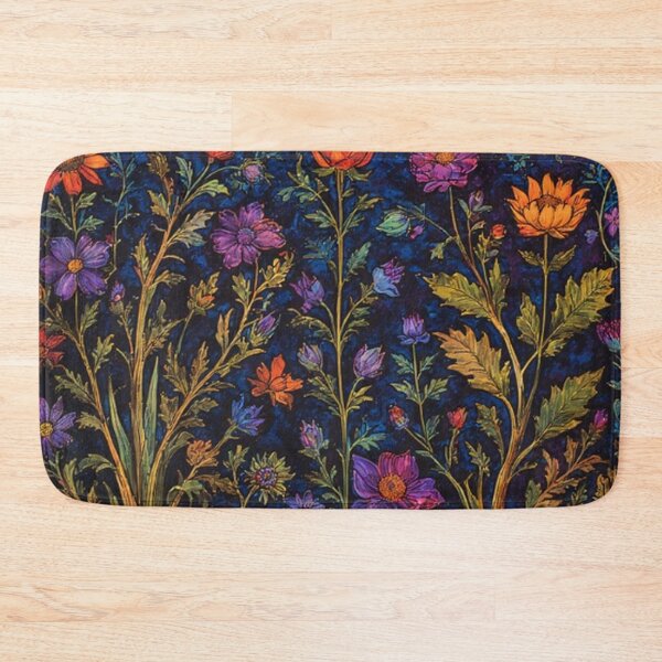 Item preview, Dark Colorful Floral Art designed and sold by TheDarkWardrobe.