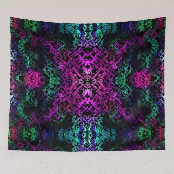 Item preview, Psychedelic Tie Dye Heavenly Gates designed and sold by FestDrip.