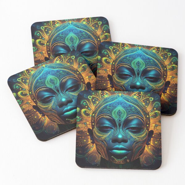 Item preview, Neon Modern African Abstract Art designed and sold by Outlet Raloel.
