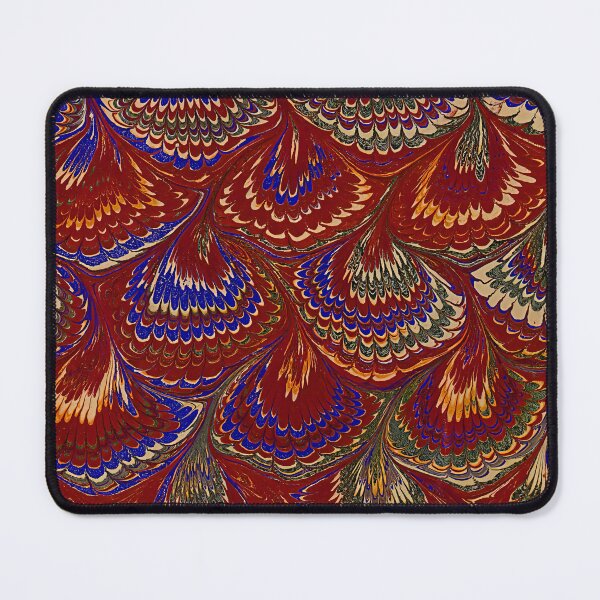 Item preview, Vintage Marbled Decorative Paper: Traditional Bookbinding Endpaper Design designed and sold by PinUpPizzazz.