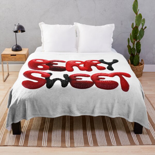 Item preview, Berry Sweet – Strawberry & Blackberry Typography Cute Fruit Lover Design designed and sold by beerkee.
