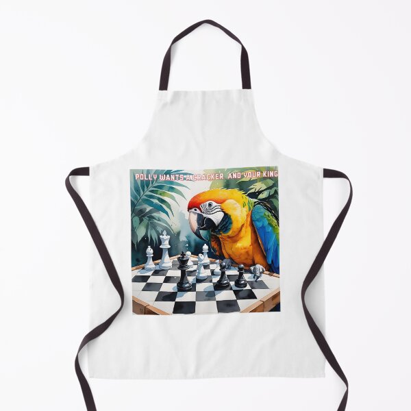 Item preview, Polly the Parrot playing chess designed and sold by HanBry07.