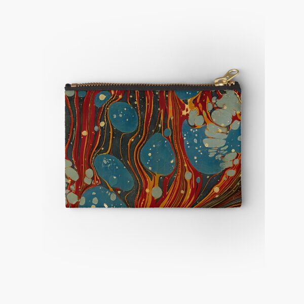 Item preview, Vintage Marbled Decorative Paper: Traditional Bookbinding Endpaper Design designed and sold by PinUpPizzazz.