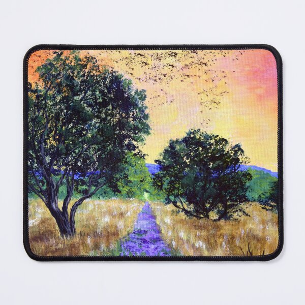 Item preview, Murmuration Over the Purple Road designed and sold by BreezyZen.