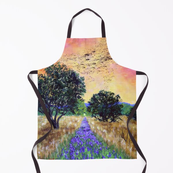 Item preview, Murmuration Over the Purple Road designed and sold by BreezyZen.