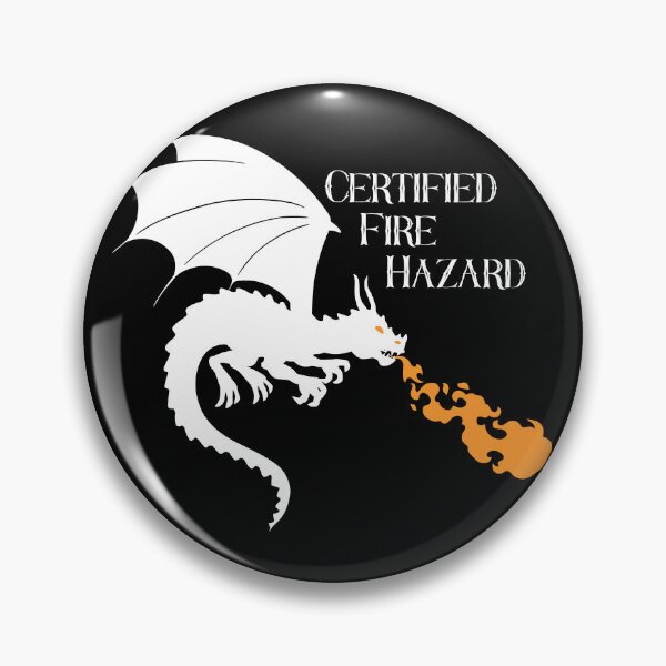 Item preview, Certified Fire Hazard designed and sold by theartfulaspie.