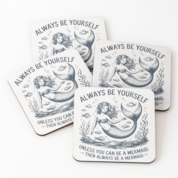 Item preview, Always Be Yourself Unless You Can Be  A Mermaid designed and sold by Beanster-nl.