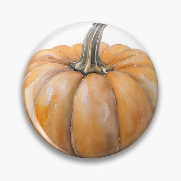 Item preview, Watercolor Pumpkin – Autumn Fall Harvest Illustration designed and sold by LunariaBloom.