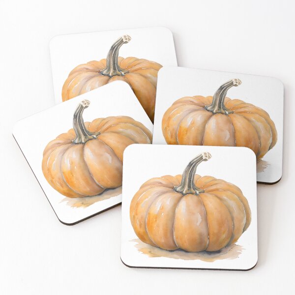 Item preview, Watercolor Pumpkin – Autumn Fall Harvest Illustration designed and sold by LunariaBloom.