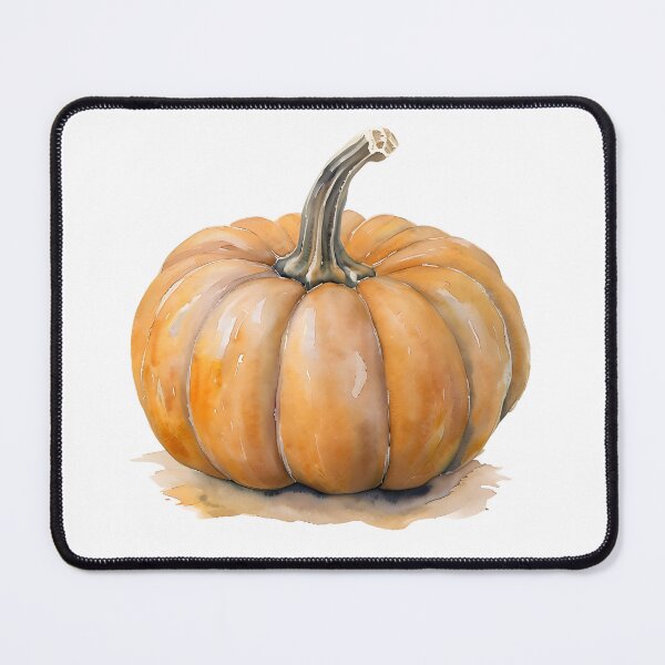 Item preview, Watercolor Pumpkin – Autumn Fall Harvest Illustration designed and sold by LunariaBloom.