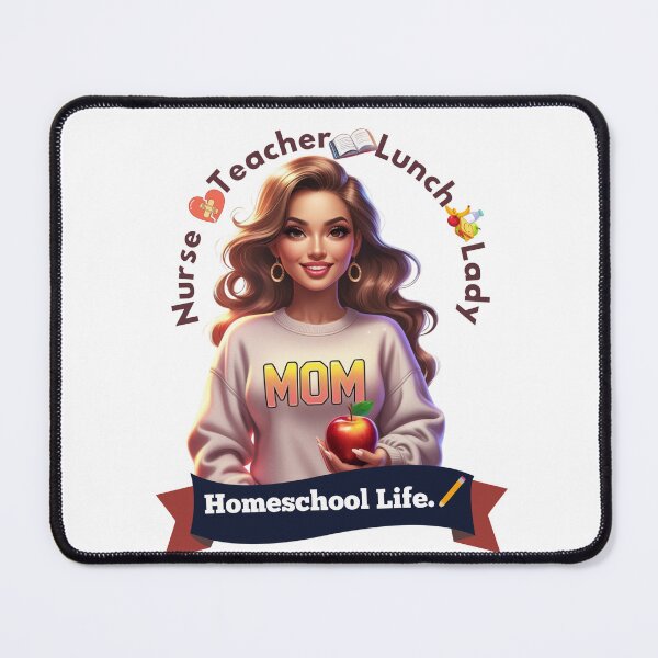 Item preview, Homeschool Life – Mom, Nurse, Lunch Lady Teacher and more designed and sold by 444wardMovement.