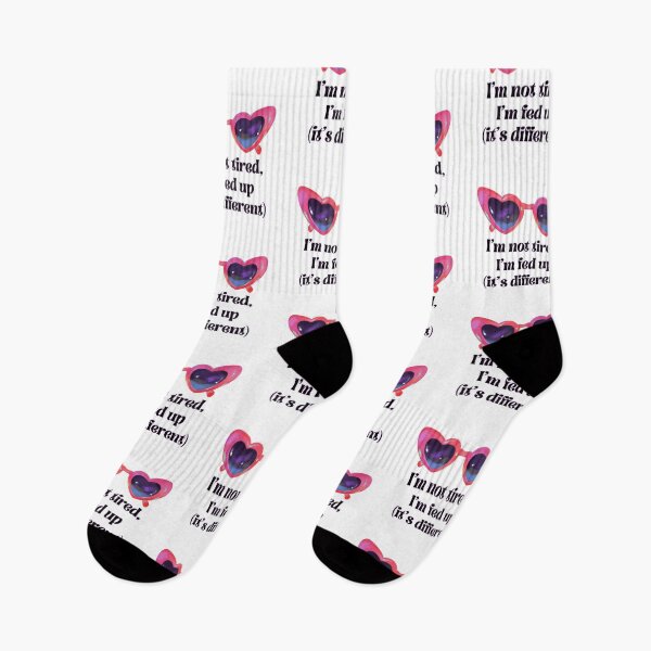 Item preview, Express it! I'm not tired. I'm fed up. Period. designed and sold by AtheneaMist.