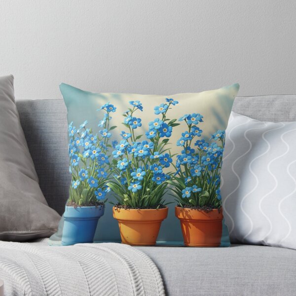 Item preview, Forget-Me-Not Flower Pots designed and sold by Maria Dryfhout.