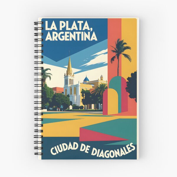 Item preview, La Plata Argentina Vintage Travel Tourism designed and sold by TravelersGems.