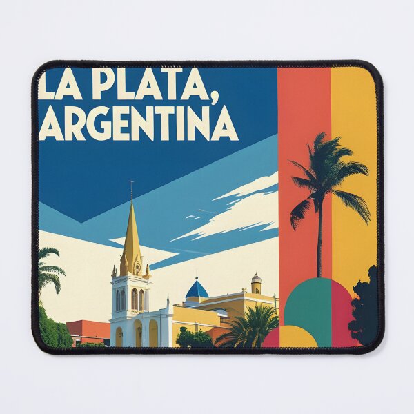 Item preview, La Plata Argentina Vintage Travel Tourism designed and sold by TravelersGems.