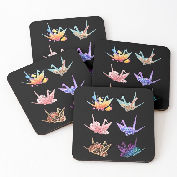 Item preview, Aesthetic Origami Crane Collection designed and sold by heysoleilart.