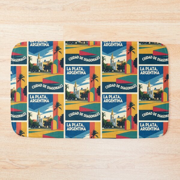 Item preview, La Plata Argentina Vintage Travel Tourism designed and sold by TravelersGems.