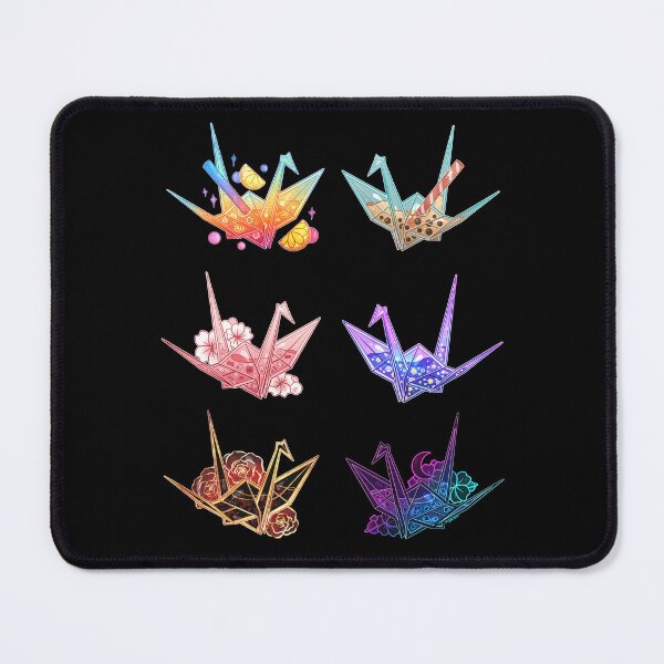 Item preview, Aesthetic Origami Crane Collection designed and sold by heysoleilart.