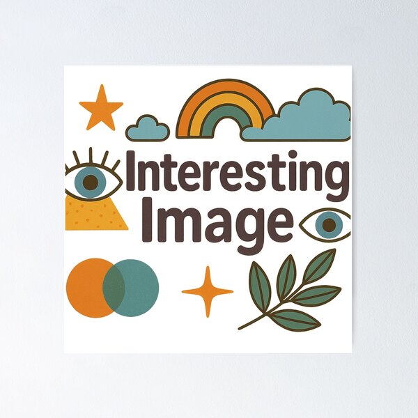 Item preview, “Interesting Image – Abstract Retro Style”           designed and sold by ChernivtsiSkoda.