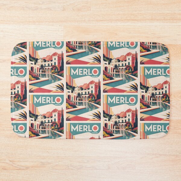 Item preview, Merlo Argentina Vintage Travel Tourism designed and sold by TravelersGems.