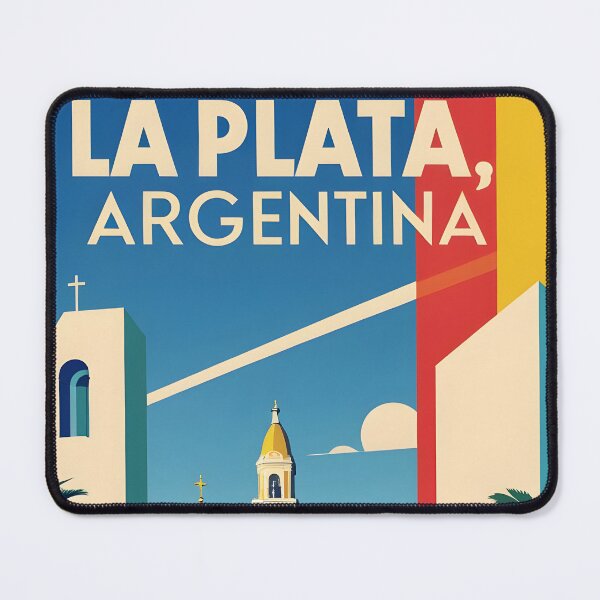 Item preview, La Plata Ciudad de Diagonales Argentina Vintage Travel Tourism designed and sold by TravelersGems.