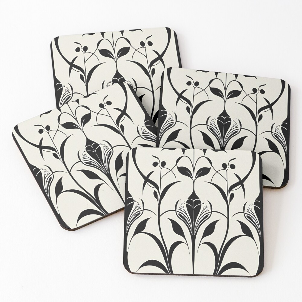 Item preview, Coasters (Set of 4) designed and sold by PatronesKawai.