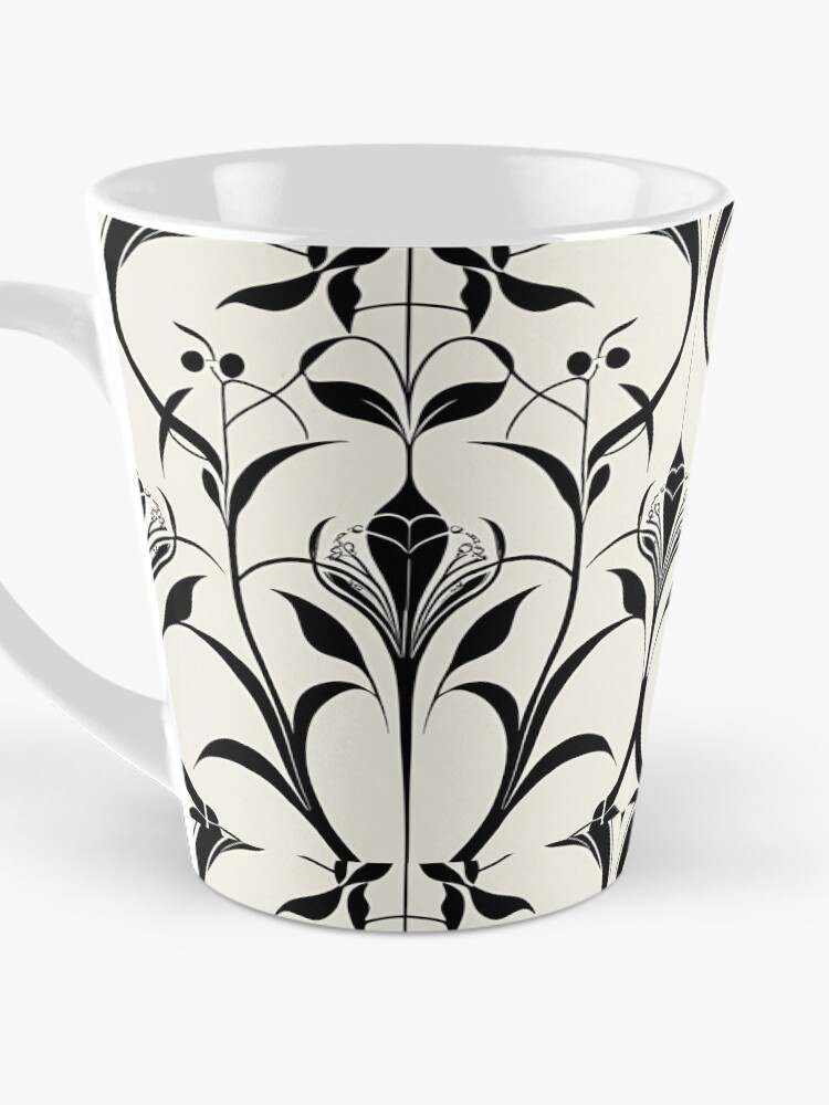 Thumbnail 3 of 4, Coffee Mug, Minimalist Pattern designed and sold by PatronesKawai.