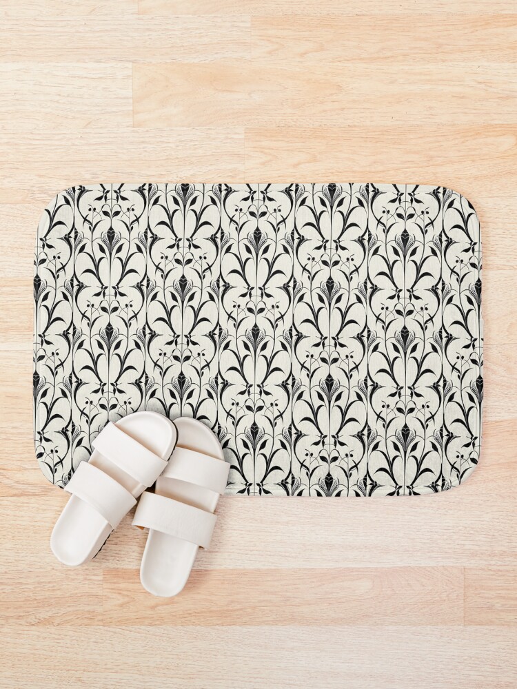 Thumbnail 1 of 6, Bath Mat, Minimalist Pattern designed and sold by PatronesKawai.
