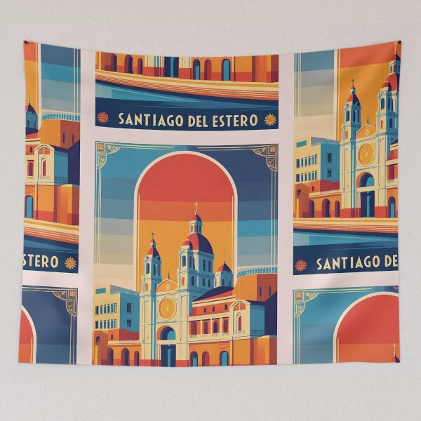 Item preview, Santiago del Estero Argentina Vintage Travel Tourism designed and sold by TravelersGems.