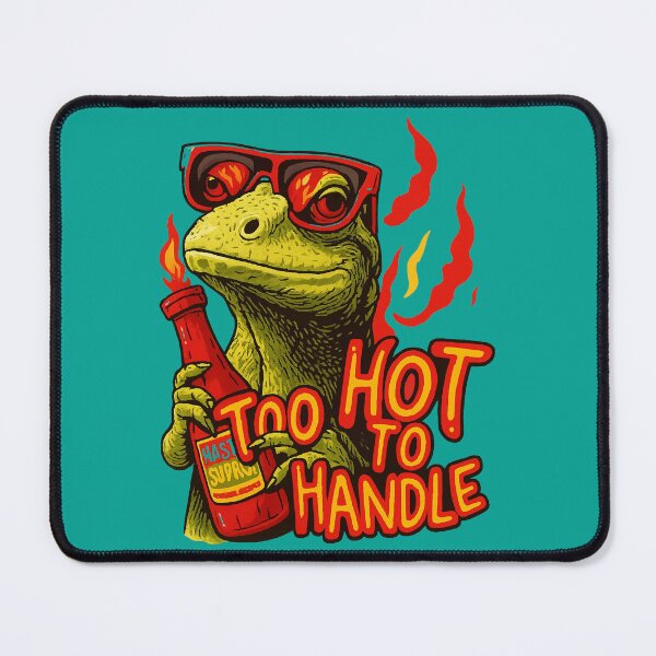 Item preview, funny lizard Spicy Iguana designed and sold by Uglyandcute.