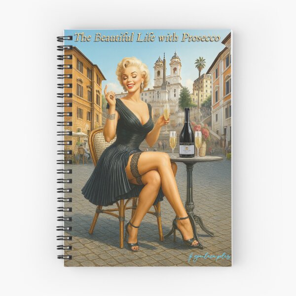 Item preview, Monroe In Rome (Spanish Steps) designed and sold by Umpsilk.
