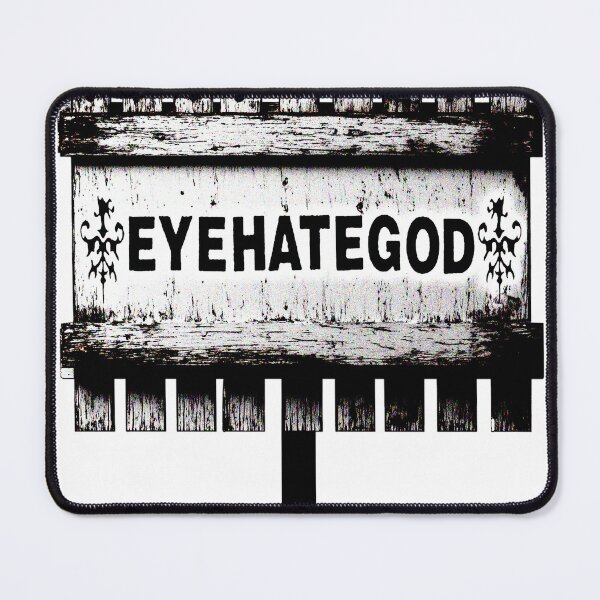 Item preview, Eyehategod Creepy Picket Sign – Sludge Metal Horror designed and sold by JovanTheEditor.