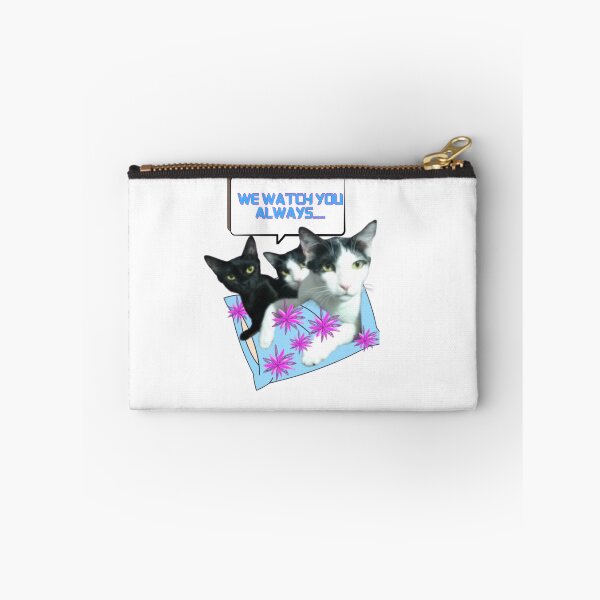 Item preview, "We Watch You Always" – Funny Cat Sticker / Design designed and sold by BulletKitty82.