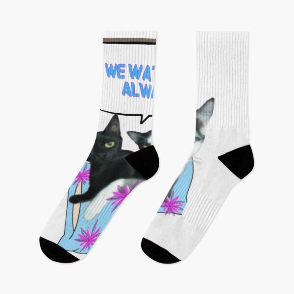 Item preview, "We Watch You Always" – Funny Cat Sticker / Design designed and sold by BulletKitty82.