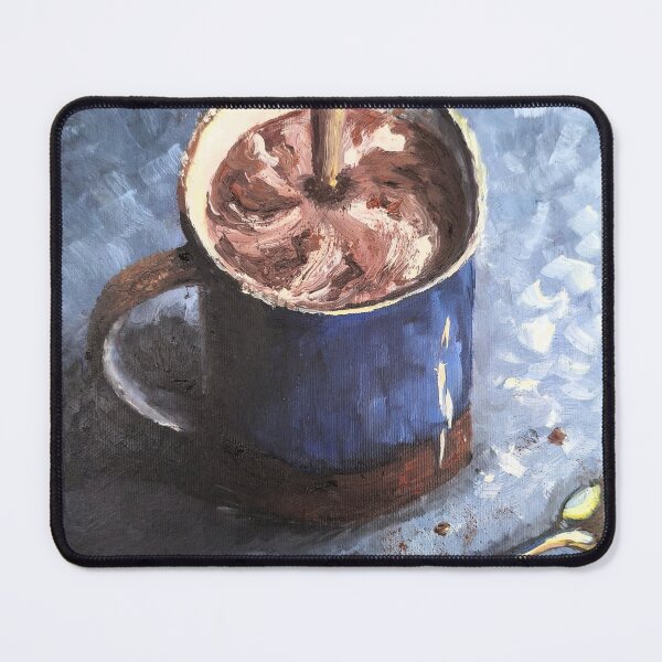 Item preview, Hot Chocolate Coffe Morning Mood: Rustic Morning Comfort designed and sold by kkjustpaint.