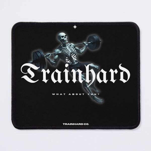 Item preview,  TrainHard Co.® – Gothic Skull Barbell Hardcore Gym Motivation designed and sold by TrainHardCo.